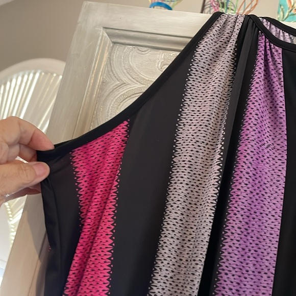 Ashley Stewart Multicolor Striped Maxi Dress - Picture 5 of 6